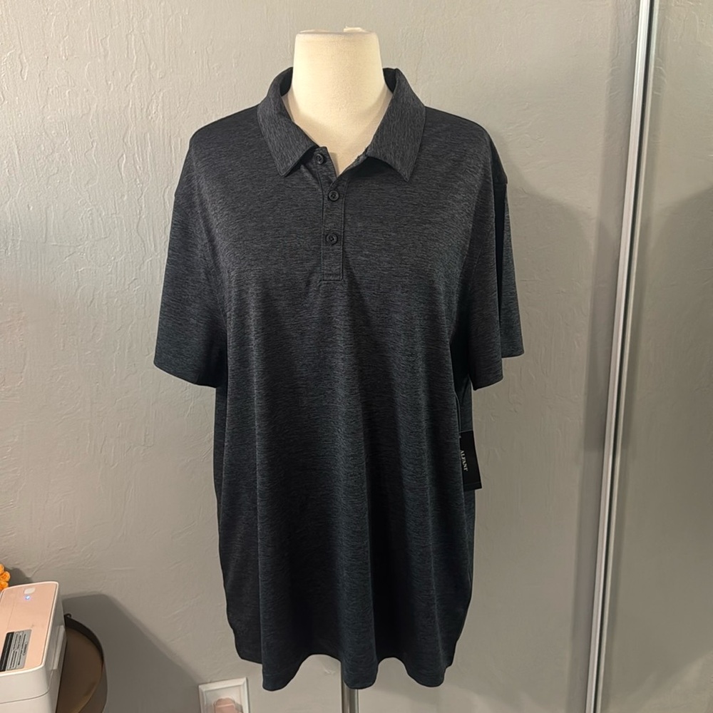 NWT Alfani Grey Ethan Polo